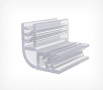 Крепление рекламной продукции, Держатель-захват 'Акула', Держатель-захват SGV двойной угловой